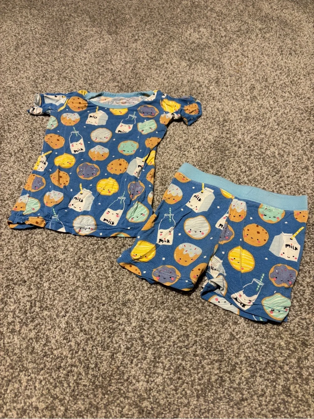 Little Sleepies - Milk & Cookies Shorts Set (18-24 mo)